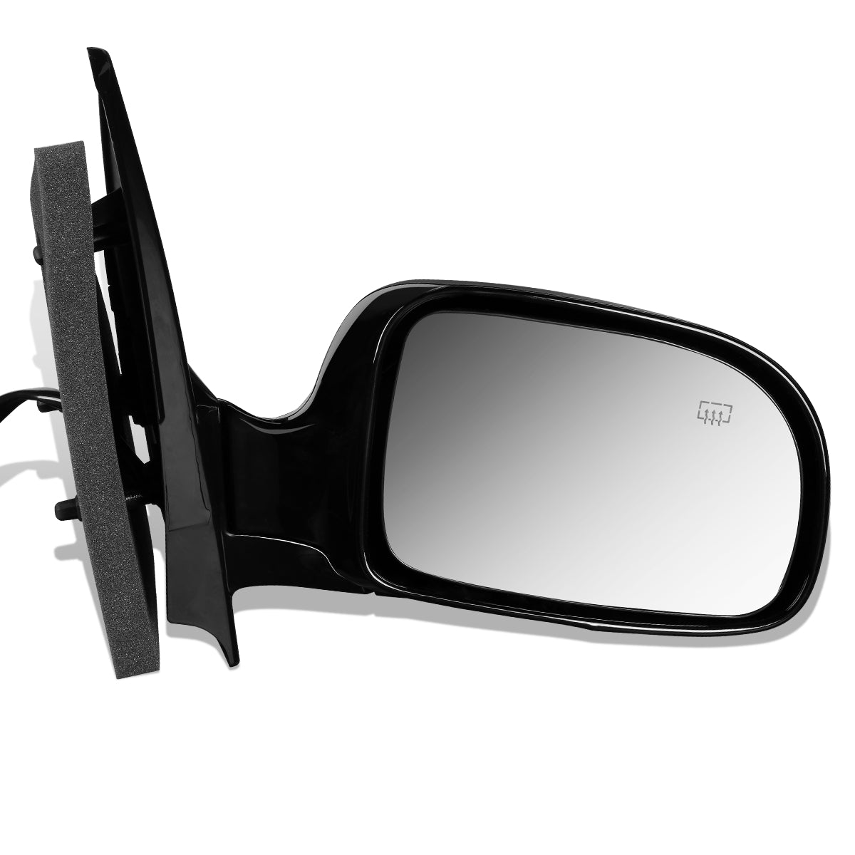 RETROVISOR MIRROR - OEM - 99-00 FORD WINDSTAR - POWERED - HEATED - PAINTABLE - BLACK - RIGHT