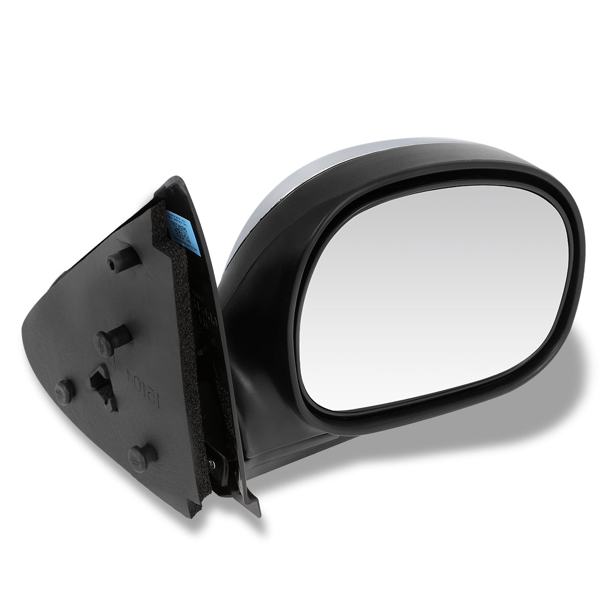 RETROVISOR MIRROR - OEM - 97-03 FORD F-150 / 97-99 FORD F-250 - MANUAL - CHROME - RIGHT