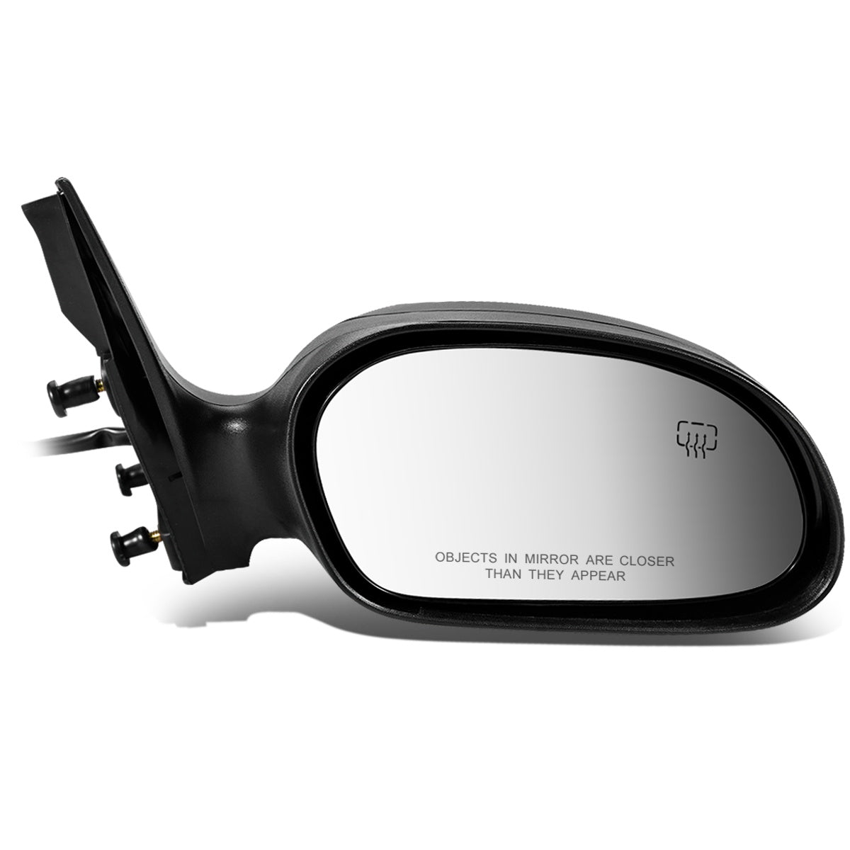 RETROVISOR MIRROR - OEM - 00-07 FORD TAURUS / 00-05 MERCURY SABLE BLACK - RIGHT