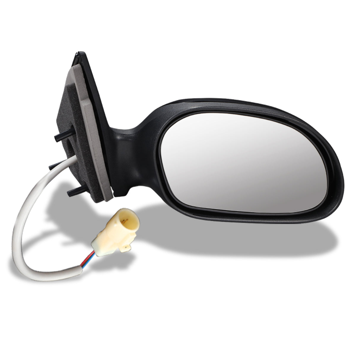 RETROVISOR MIRROR - OEM - 00-03 FORD TAURUS - POWERED - TEXTURED - BLACK - RIGHT