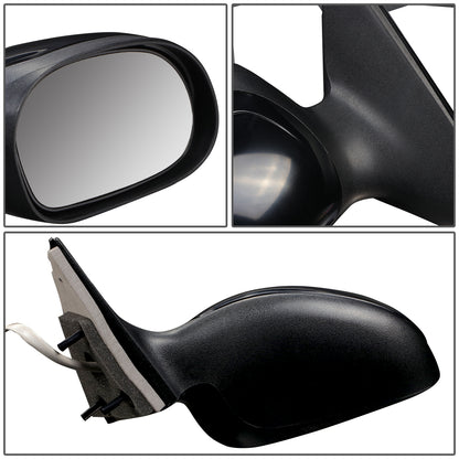 RETROVISOR MIRROR - OEM - 00-03 FORD TAURUS - POWERED - TEXTURED - BLACK - RIGHT