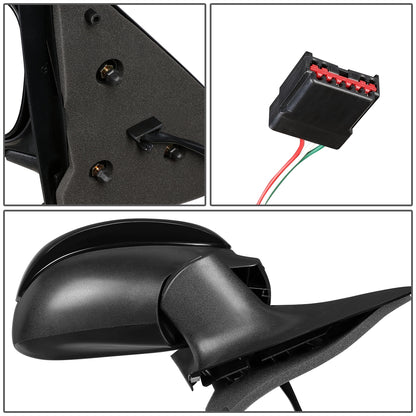 RETROVISOR MIRROR - OEM - 98-02 FORD EXPEDITION - MATTE - BLACK - RIGHT