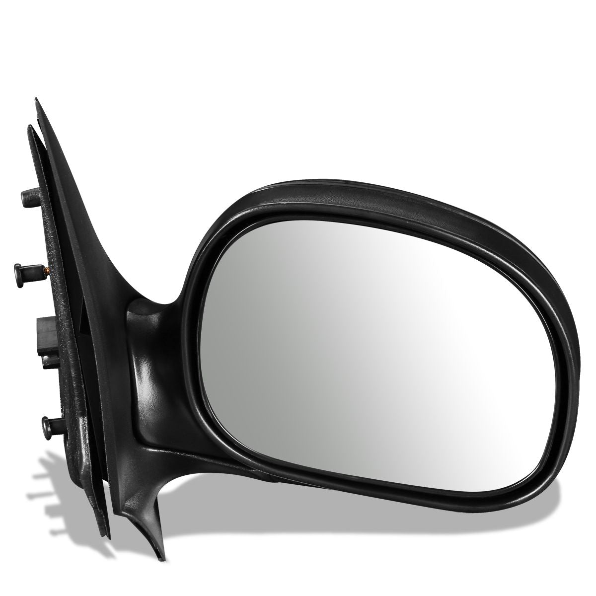 RETROVISOR MIRROR - OEM - 1997 FORD EXPEDITION - POWERED - PAINTABLE - BLACK - RIGHT