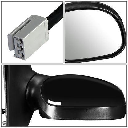 RETROVISOR MIRROR - OEM - 1997 FORD EXPEDITION - POWERED - PAINTABLE - BLACK - RIGHT