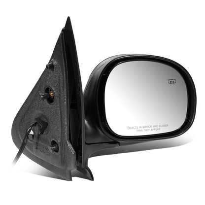 RETROVISOR MIRROR - OEM - 97-02 FORD EXPEDITION - POWERED - HEATED - FOLDING - BLACK MATERIAL - RIGHT
