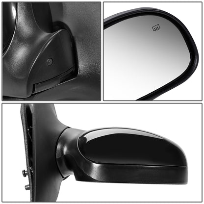 RETROVISOR MIRROR - OEM - 97-02 FORD EXPEDITION - POWERED - HEATED - FOLDING - BLACK MATERIAL - RIGHT