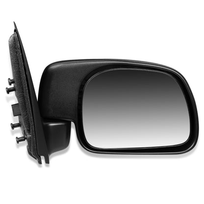 RETROVISOR MIRROR - OEM - 99-10 FORD F-250, F-350, F-450, F-550 SUPER DUTY / 00-05 FORD EXCURSION - MANUAL - TEXTURED - BLACK - RIGHT