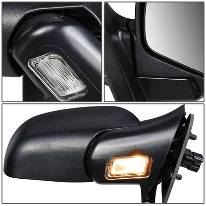 RETROVISOR MIRROR - OEM - 02-05 FORD EXPLORER / 02-05 MERCURY MOUNTAINEER - POWERED - TEXTURED - BLACK - RIGHT