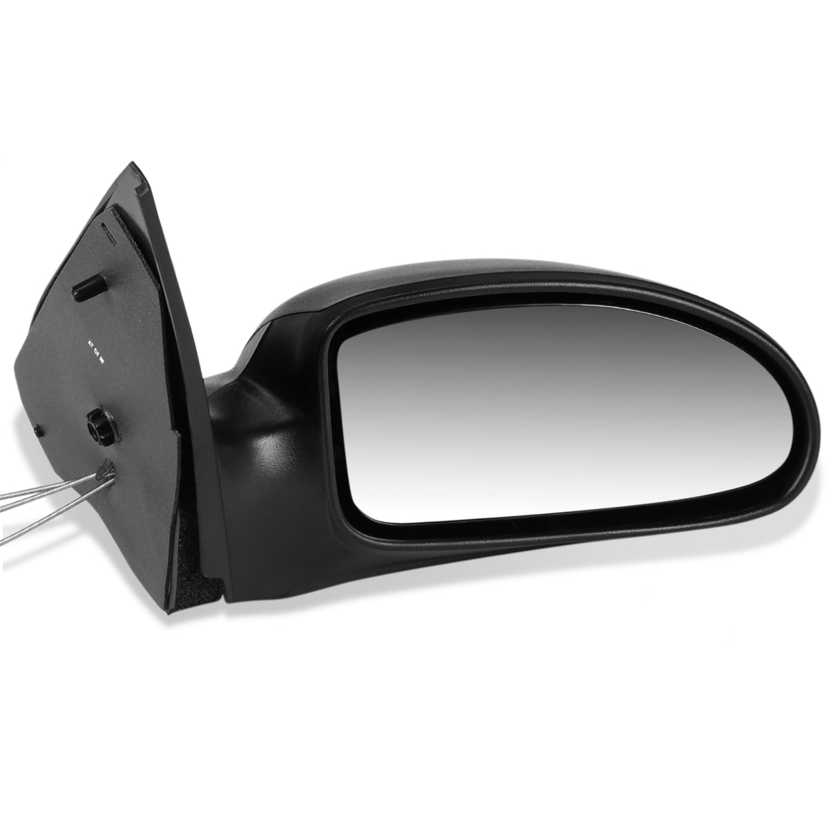 RETROVISOR MIRROR - OEM - 02-07 FORD FOCUS - MANUAL - TEXTURED - BLACK - RIGHT