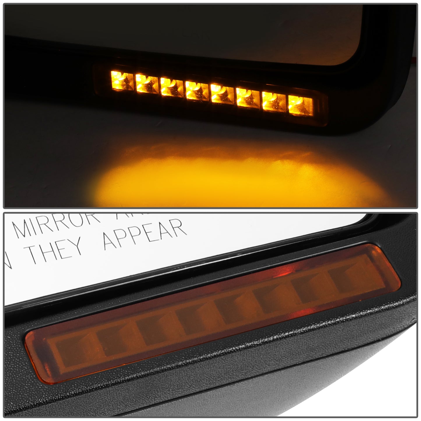 RETROVISOR MIRROR - OE STYLE - FORD F-150 04-06 - WITH POWER WITH HEATED WITH SIGNAL TEXTURED COVER - PASSENGER SIDE - PAINT TO MATCH - BLACK