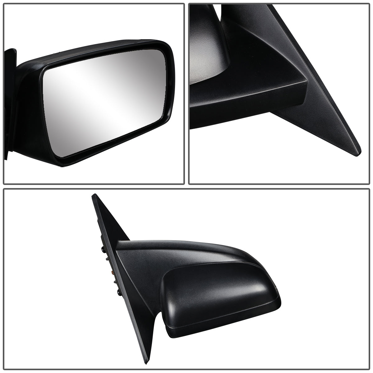 RETROVISOR MIRROR - OEM - 05-09 FORD MUSTANG - POWERED - BLACK - RIGHT