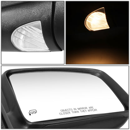 RETROVISOR MIRROR - OE STYLE - FORD EXPEDITION 2003 - WITH POWER WITH HEATED GLASS - PASSENGER RIGHT SIDE - BLACK