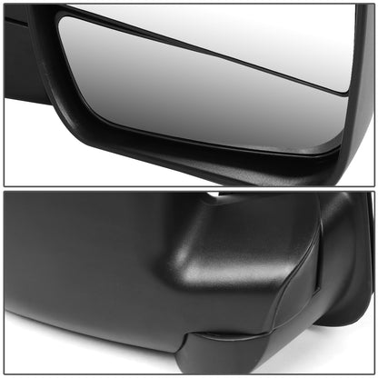 RETROVISOR MIRROR - OEM - 02-07 FORD E-150, E-250, E-350, E-450 / 02-03 FORD E-550 - MANUAL - TEXTURED - BLACK - RIGHT
