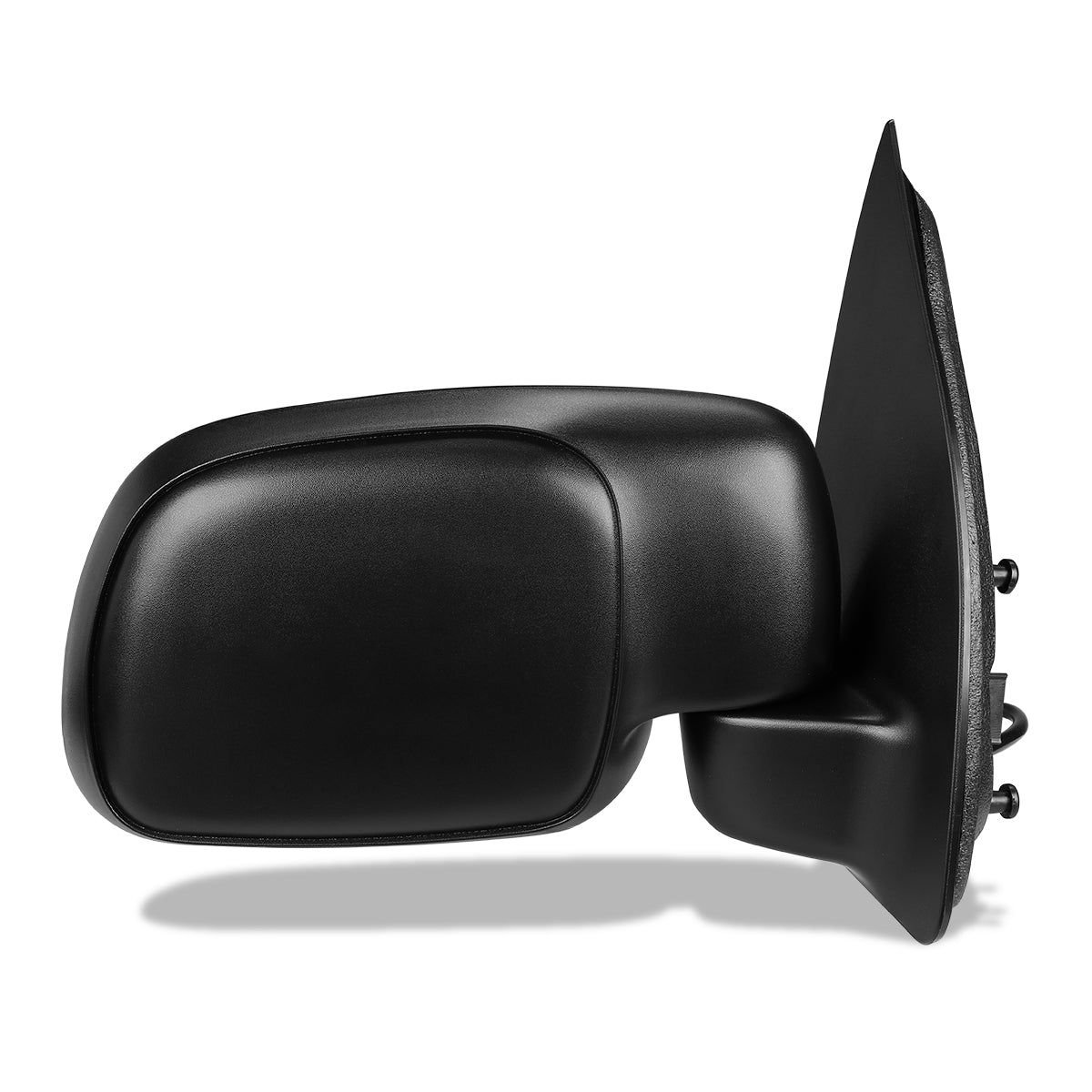 RETROVISOR MIRROR - OEM - 01-07 FORD F-250, F-350, F-450, F-550 SUPER DUTY - POWERED - TEXTURED - BLACK - RIGHT