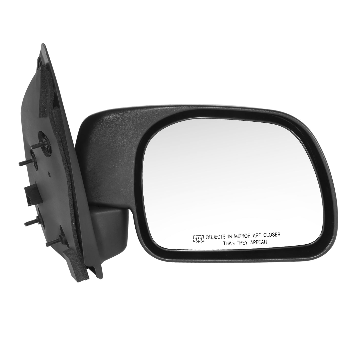 RETROVISOR MIRROR - OE STYLE - FORD EXCURSION 00-05 - WITH POWER WITH HEATED GLASS - PASSENGER SIDE - PAINT TO MATCH - BLACK