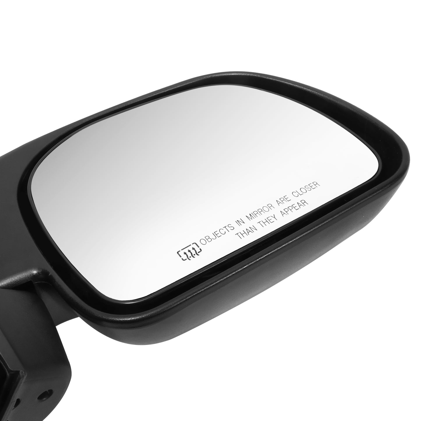 RETROVISOR MIRROR - OE STYLE - FORD EXCURSION 00-05 - WITH POWER WITH HEATED GLASS - PASSENGER SIDE - PAINT TO MATCH - BLACK