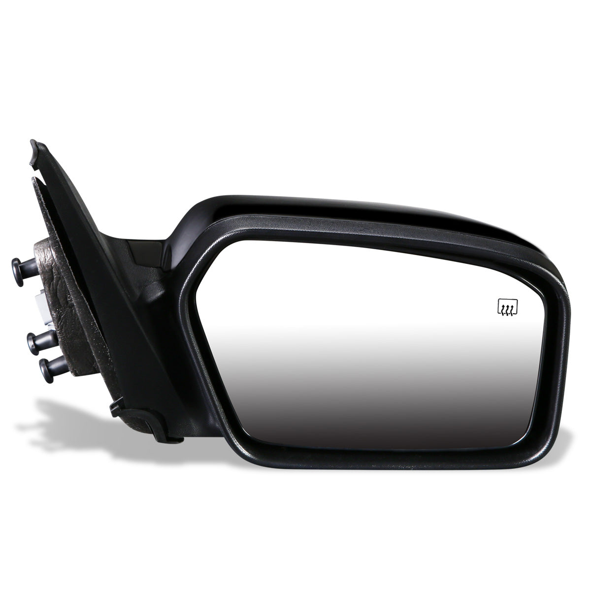 RETROVISOR MIRROR - OEM - 06-12 FORD FUSION / 06-10 MERCURY MILAN - POWERED - HEATED - PAINTABLE - BLACK - RIGHT