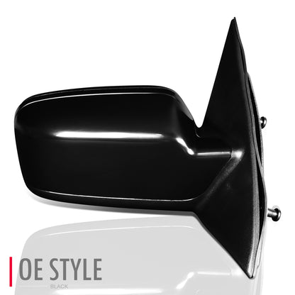 RETROVISOR MIRROR - OEM - 06-09 FORD FUSION / 06-09 MERCURY MILAN - POWERED - HEATED - PAINTABLE - BLACK - RIGHT