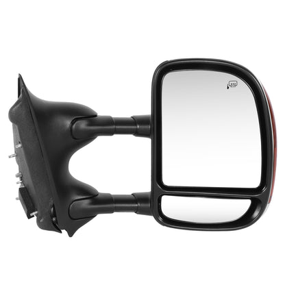 RETROVISOR MIRROR - OE STYLE - FORD EXCURSION 03-05 - FORD F-250 SUPER DUTY 99-07 - FORD F-350 SUPER DUTY 99-07 - FORD F-450 SUPER DUTY 99-07 - FORD F-550 SUPER DUTY 99-07 - WITH POWER WITH HEATED GLASS WITH TURN SIGNAL CHROME COVER - PASSENGER SIDE -