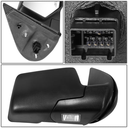 RETROVISOR MIRROR - OE STYLE - FORD EXPLORER 06-10 - WITH POWER WITH PUDDLE LIGHT - PASSENGER SIDE - PAINT TO MATCH - BLACK
