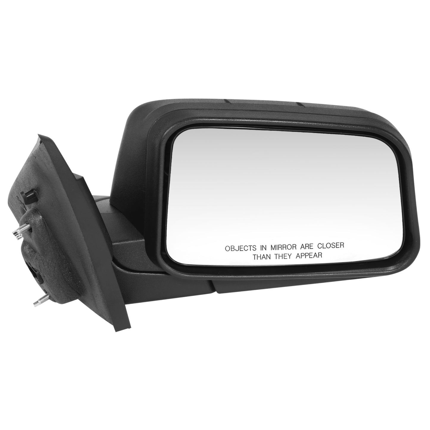 RETROVISOR MIRROR - OE STYLE - FORD EDGE 07 - WITH POWER TEXTURED COVER - PASSENGER SIDE - PAINT TO MATCH - BLACK