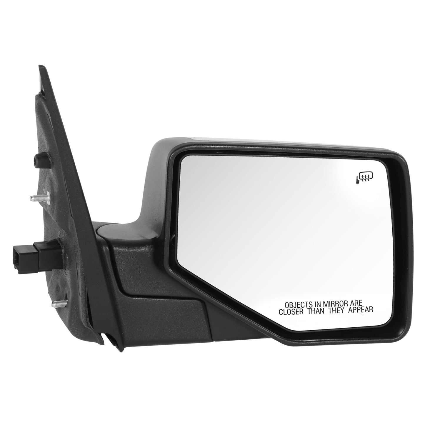 RETROVISOR MIRROR - OE STYLE - FORD EXPLORER 06-10 - FORD EXPLORER SPORT TRAC 07-10 - WITH POWER WITH HEATED - PASSENGER SIDE - PAINT TO MATCH - BLACK