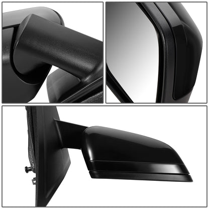 RETROVISOR MIRROR - OEM - 04-07 FORD FREESTYLE - POWERED - FOLDING - BLACK MATERIAL - RIGHT
