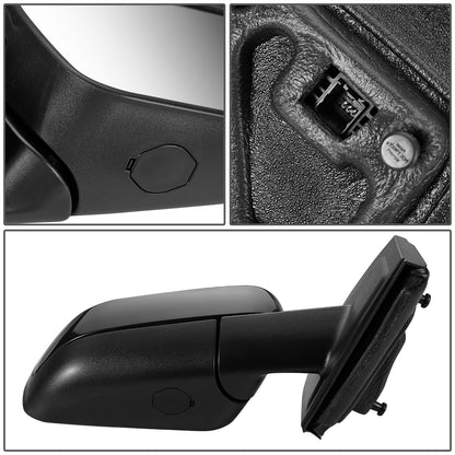 RETROVISOR MIRROR - OEM - 04-07 FORD FREESTYLE - POWERED - FOLDING - BLACK MATERIAL - RIGHT