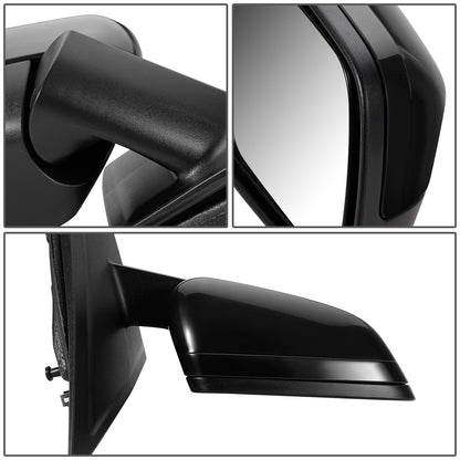 RETROVISOR MIRROR - OEM - 04-07 FORD FREESTYLE - POWERED - HEATED - W/ MEMORY - W/ PUDDLE LIGHT - FOLDING - BLACK MATERIAL - RIGHT
