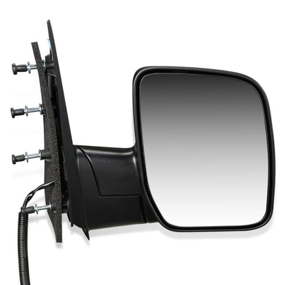 RETROVISOR MIRROR - OEM - 07-08 FORD E-150, E-250, E-350, E-450 - POWERED - TEXTURED - BLACK - RIGHT