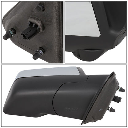 RETROVISOR MIRROR - OEM - 06-11 FORD RANGER - POWERED - BLACK - RIGHT