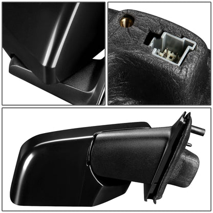 RETROVISOR MIRROR - OEM - 08-12 FORD ESCAPE / 08-11 MERCURY MARINER - POWERED - PAINTABLE - BLACK - RIGHT