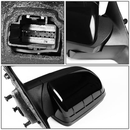 RETROVISOR MIRROR - OEM - 08-09 FORD TAURUS - POWERED - PAINTABLE - BLACK - RIGHT