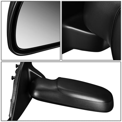 RETROVISOR MIRROR - OEM - 08-10 FORD F-250, F-350, F-450, F-550 SUPER DUTY - POWERED - TEXTURED - BLACK - RIGHT