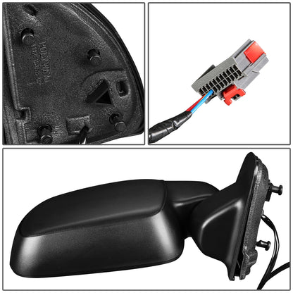 RETROVISOR MIRROR - OEM - 08-10 FORD F-250, F-350, F-450, F-550 SUPER DUTY - POWERED - TEXTURED - BLACK - RIGHT