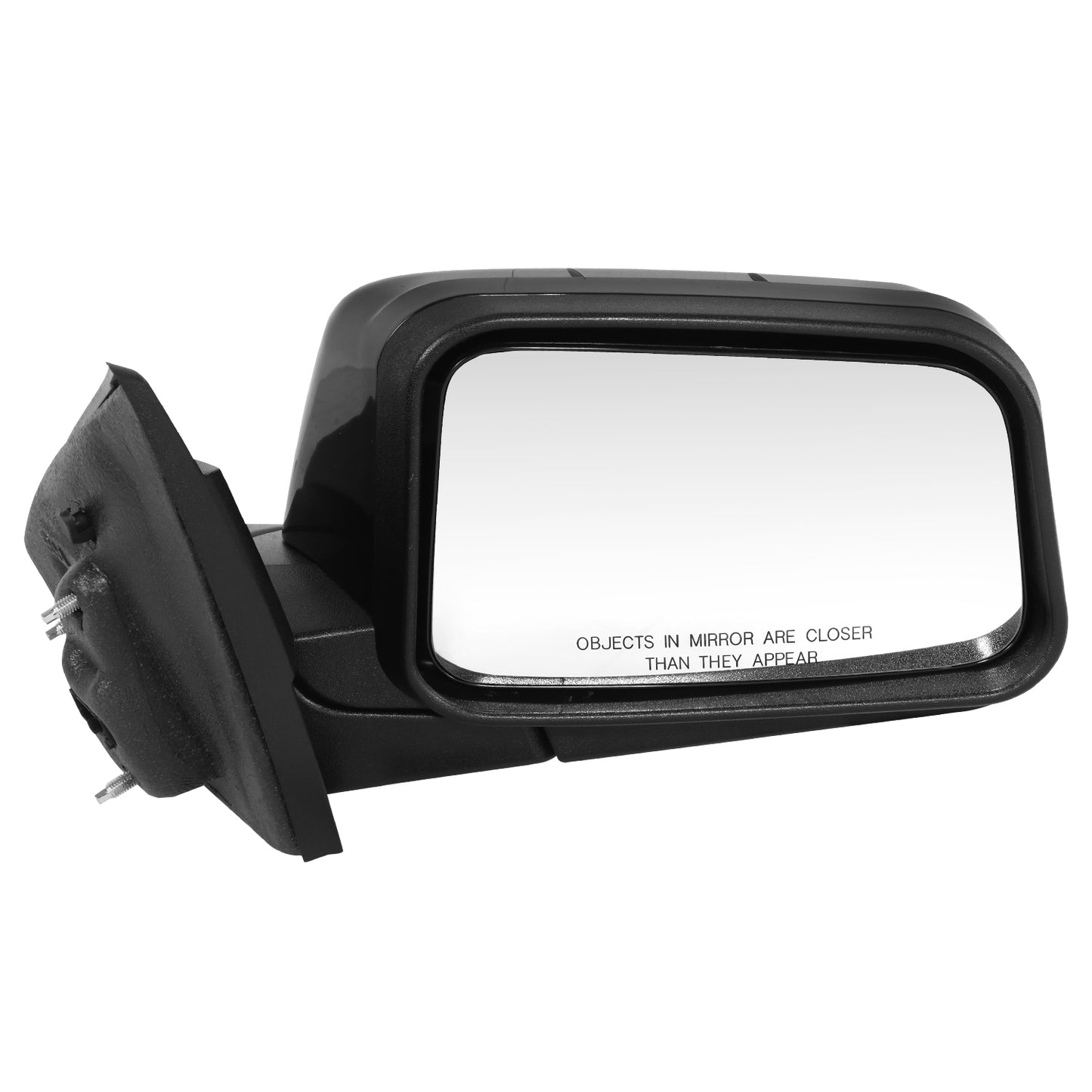 RETROVISOR MIRROR - OE STYLE - FORD EDGE 07 - WITH POWER GLOSS COVER - PASSENGER SIDE - PAINT TO MATCH - BLACK