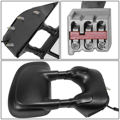 RETROVISOR MIRROR - OE STYLE - FORD E-150 09-25 - FORD E-250 09-25 - FORD E-350 09-25 - FORD E-450 09-25 - WITH POWER - PASSENGER SIDE - PAINT TO MATCH - BLACK