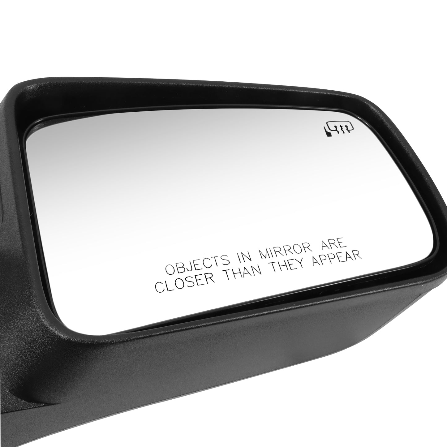 RETROVISOR MIRROR - OE STYLE - FORD FOCUS 08-11 - WITH POWER WITH HEATED GLASS TEXTURE COVER - PASSENGER SIDE - PAINT TO MATCH - BLACK