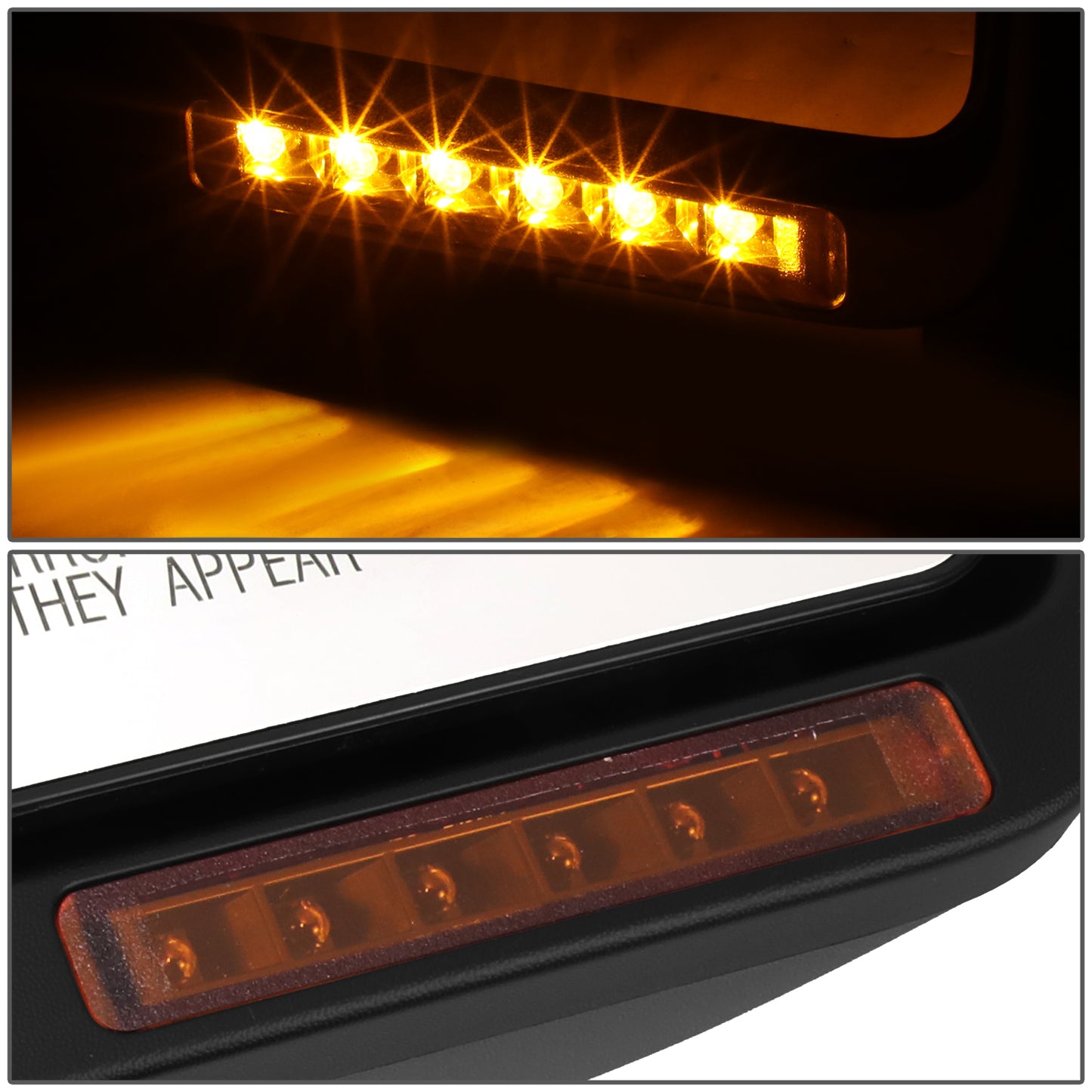 RETROVISOR MIRROR - OE STYLE - FORD F-150 04-06 - WITH POWER WITH HEATED WITH SIGNAL GLOSS COVER - PASSENGER SIDE - PAINT TO MATCH - BLACK