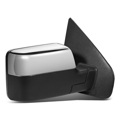 RETROVISOR MIRROR - OEM - 04-08 FORD F-150 - POWERED - HEATED - W/ SIGNAL LIGHT - W/ MEMORY - CHROME COVER - RIGHT