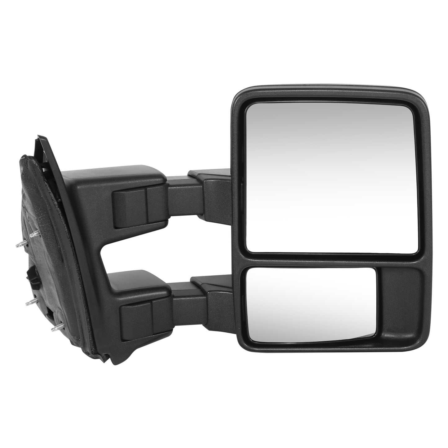 RETROVISOR MIRROR - OE STYLE - FORD F-250 SUPER DUTY 2008-2010 - FORD F-350 SUPER DUTY 2008-2010 - DUAL MIRROR - PASSENGER RIGHT SIDE - BLACK