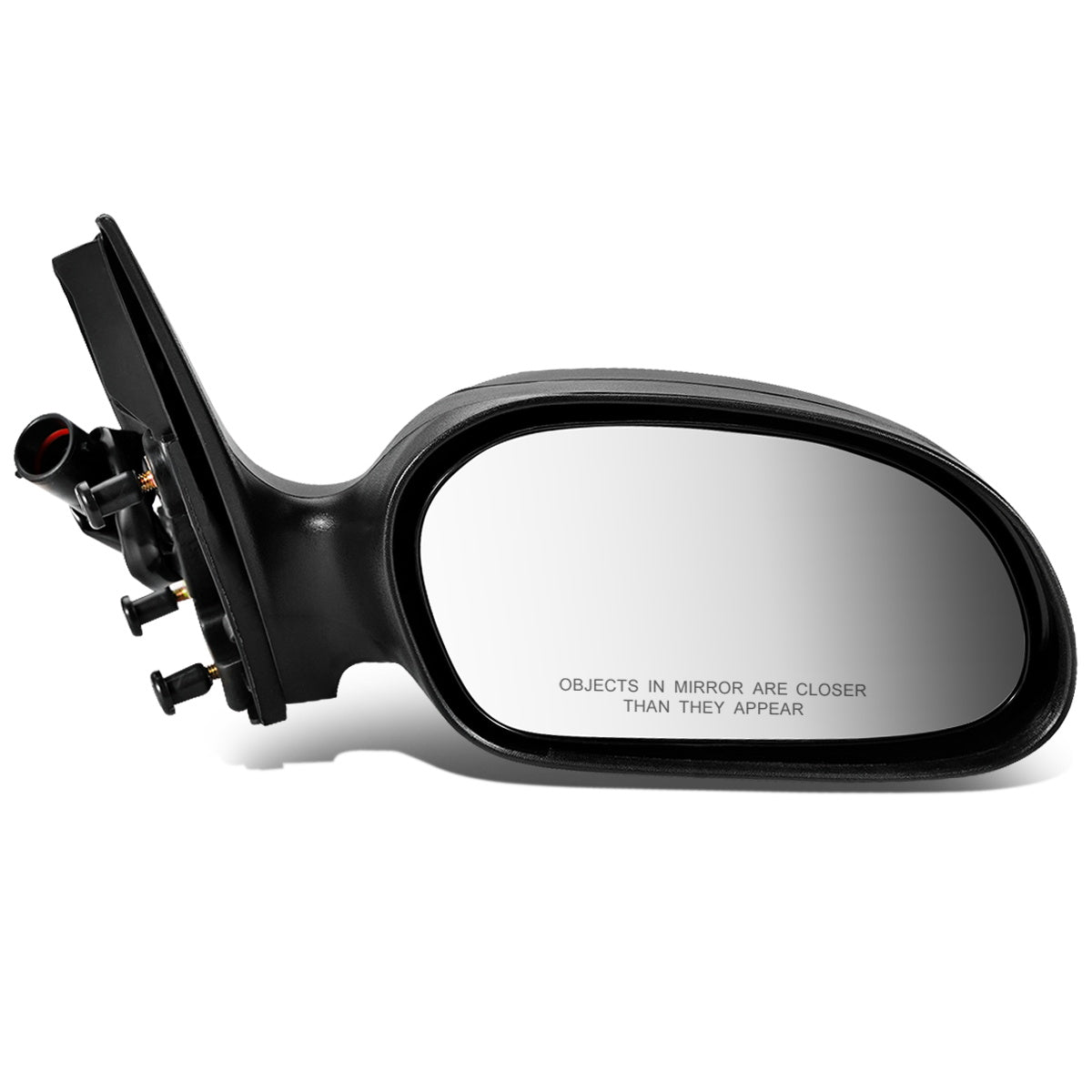 RETROVISOR MIRROR - OEM - 00-03 FORD TAURUS - POWERED - TEXTURED - BLACK COVER - BLACK MATERIAL - RIGHT