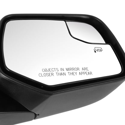 RETROVISOR MIRROR - OE STYLE - FORD ESCAPE 2010-2012 - WITH POWER WITH BLIND SPOT MIRROR WITH HEATED - PASSENGER RIGHT SIDE - BLACK