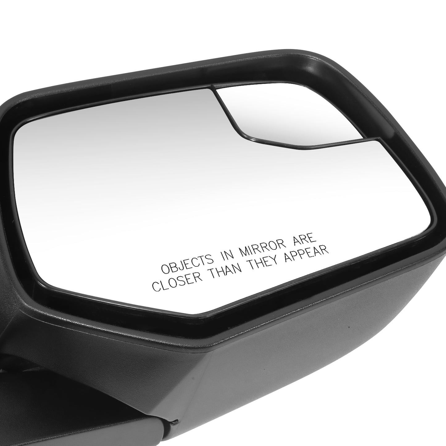 RETROVISOR MIRROR - OE STYLE - FORD ESCAPE 2010-2012 - WITH POWER WITH BLIND SPOT MIRROR - PASSENGER RIGHT SIDE - BLACK