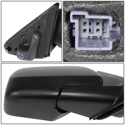 RETROVISOR MIRROR - OE STYLE - FORD ESCAPE 2010-2012 - WITH POWER WITH BLIND SPOT MIRROR - PASSENGER RIGHT SIDE - BLACK
