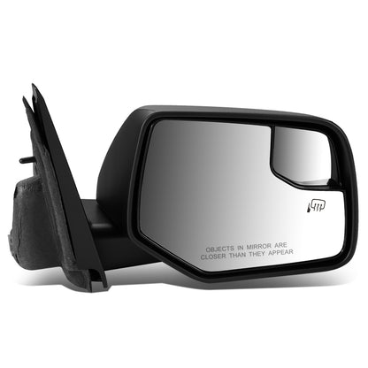 RETROVISOR MIRROR - OEM - 08-12 FORD ESCAPE - POWERED - HEATED - FOLDING - W/ SPOTTER GLASS - BLACK - RIGHT