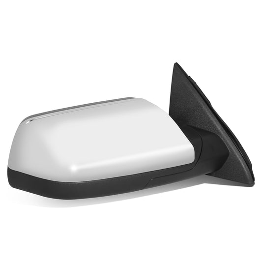 RETROVISOR MIRROR - OE STYLE - FORD FLEX 09-12 - WITH POWER WITH HEATED GLASS CHROME COVER - PASSENGER SIDE - SMOOTH - CHROME / BLACK
