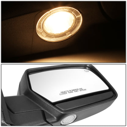 RETROVISOR MIRROR - OE STYLE - FORD EXPEDITION 07-10 - WITH POWER WITH HEATED GLASS - PASSENGER SIDE - PAINT TO MATCH - BLACK