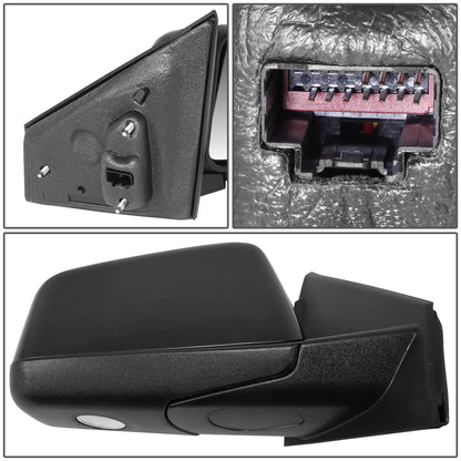 RETROVISOR MIRROR - OE STYLE - FORD EDGE 07 - WITH POWER WITH HEATED WITH MEMORY WITH PUDDLE - PASSENGER SIDE - PAINT TO MATCH - BLACK