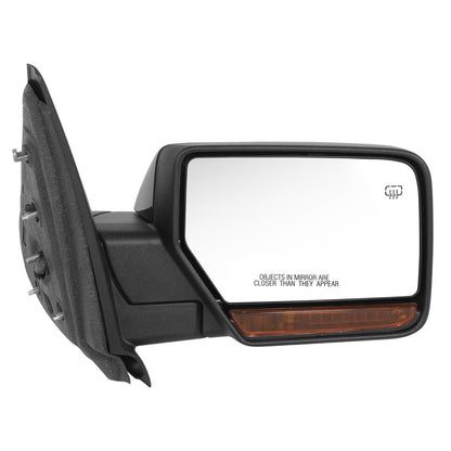 RETROVISOR MIRROR - OE STYLE - FORD EXPEDITION 07-08 - LINCOLN NAVIGATOR 07-08 - WITH POWER FOLD WITH HEATED WITH SIGNAL - PASSENGER SIDE - PAINT TO MATCH - BLACK